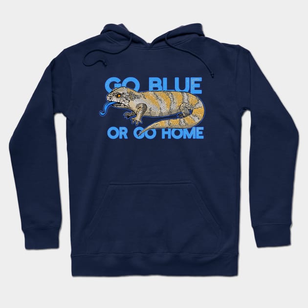 Go Blue or Go Home Hoodie by saitken